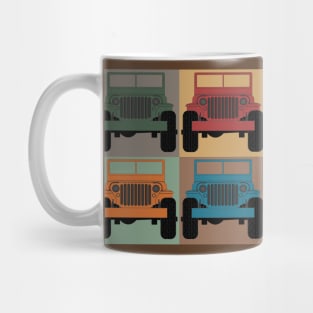 Pop Art Jeeps Mug